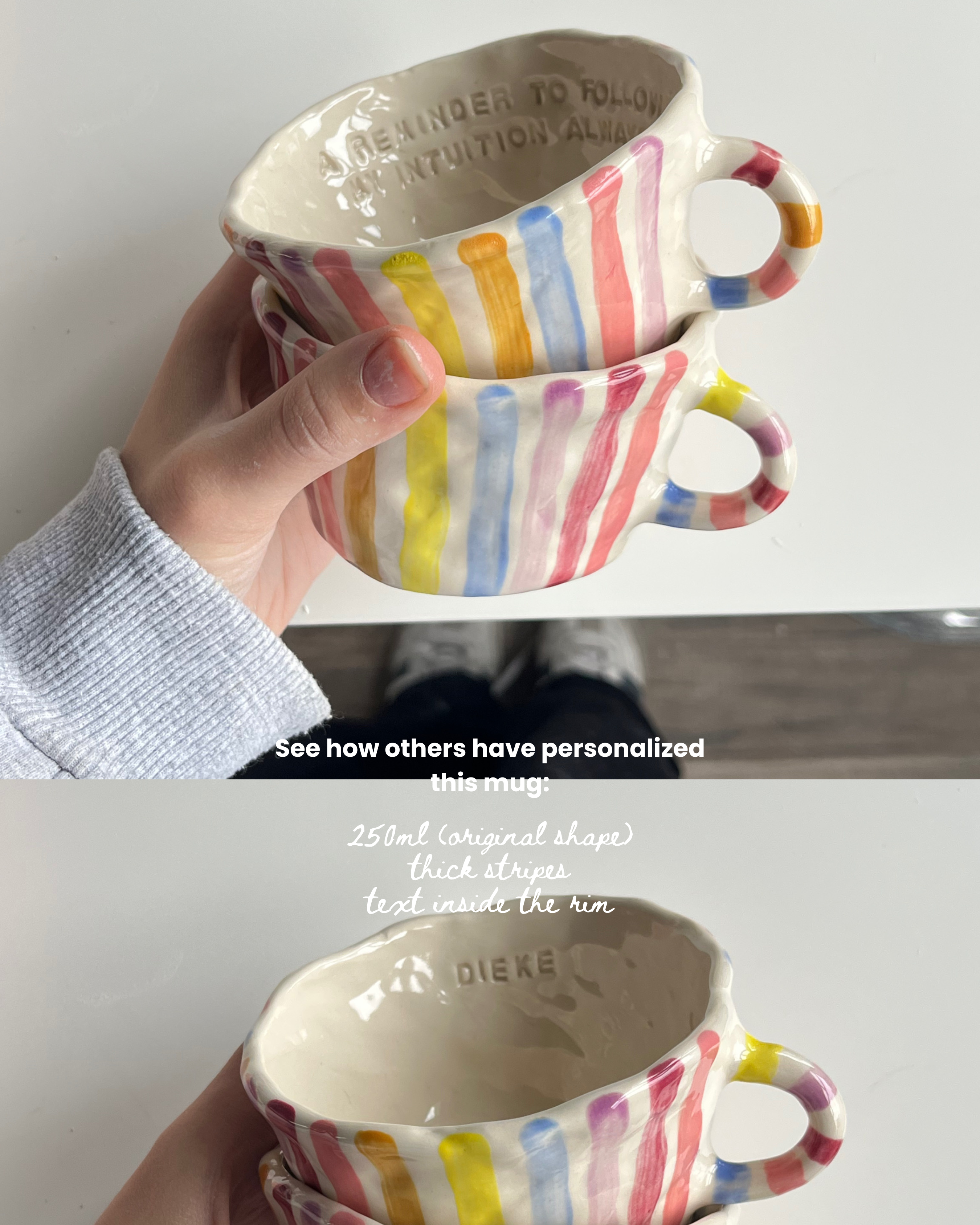 Rainbow Custom Mug