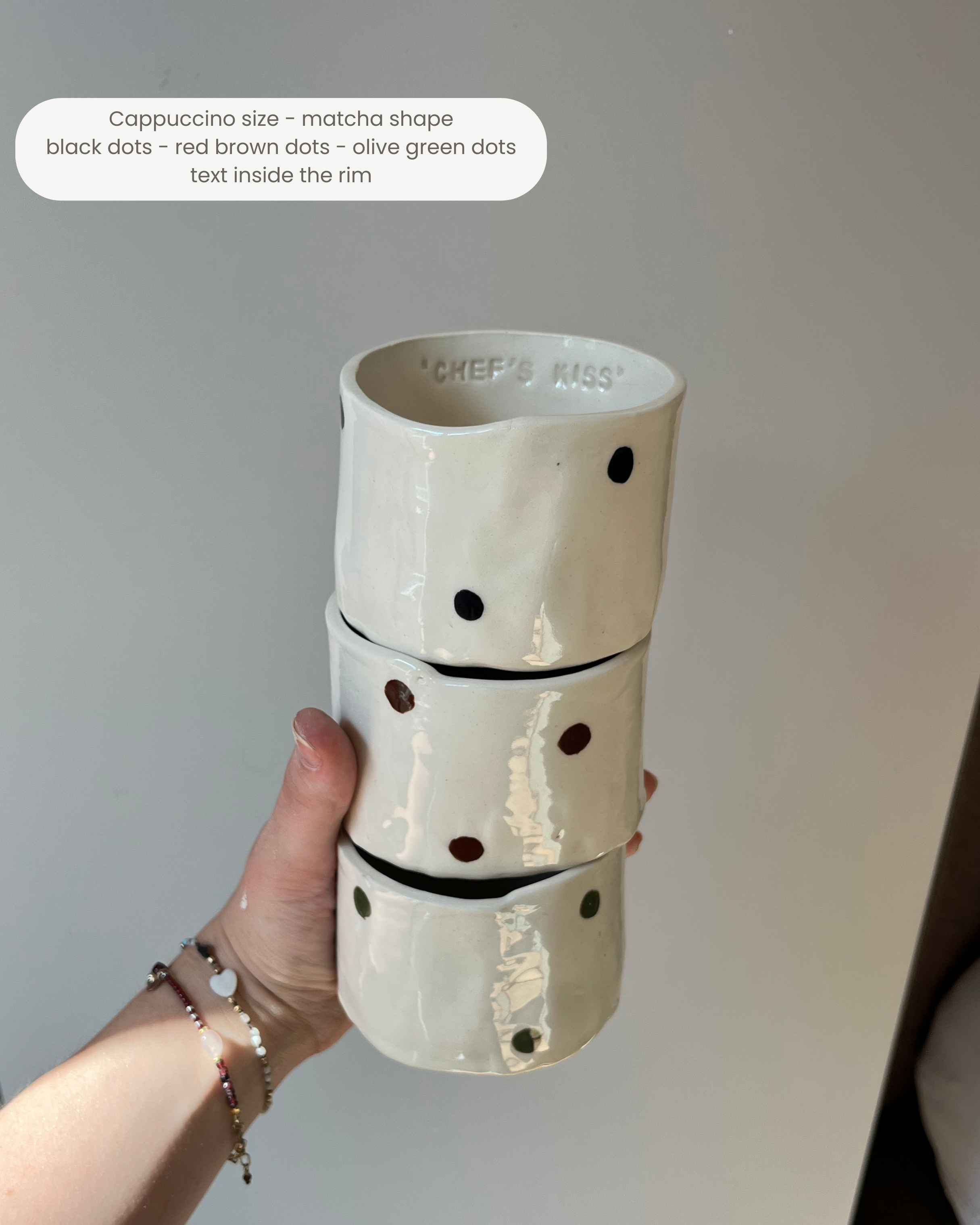 The dotty custom mug