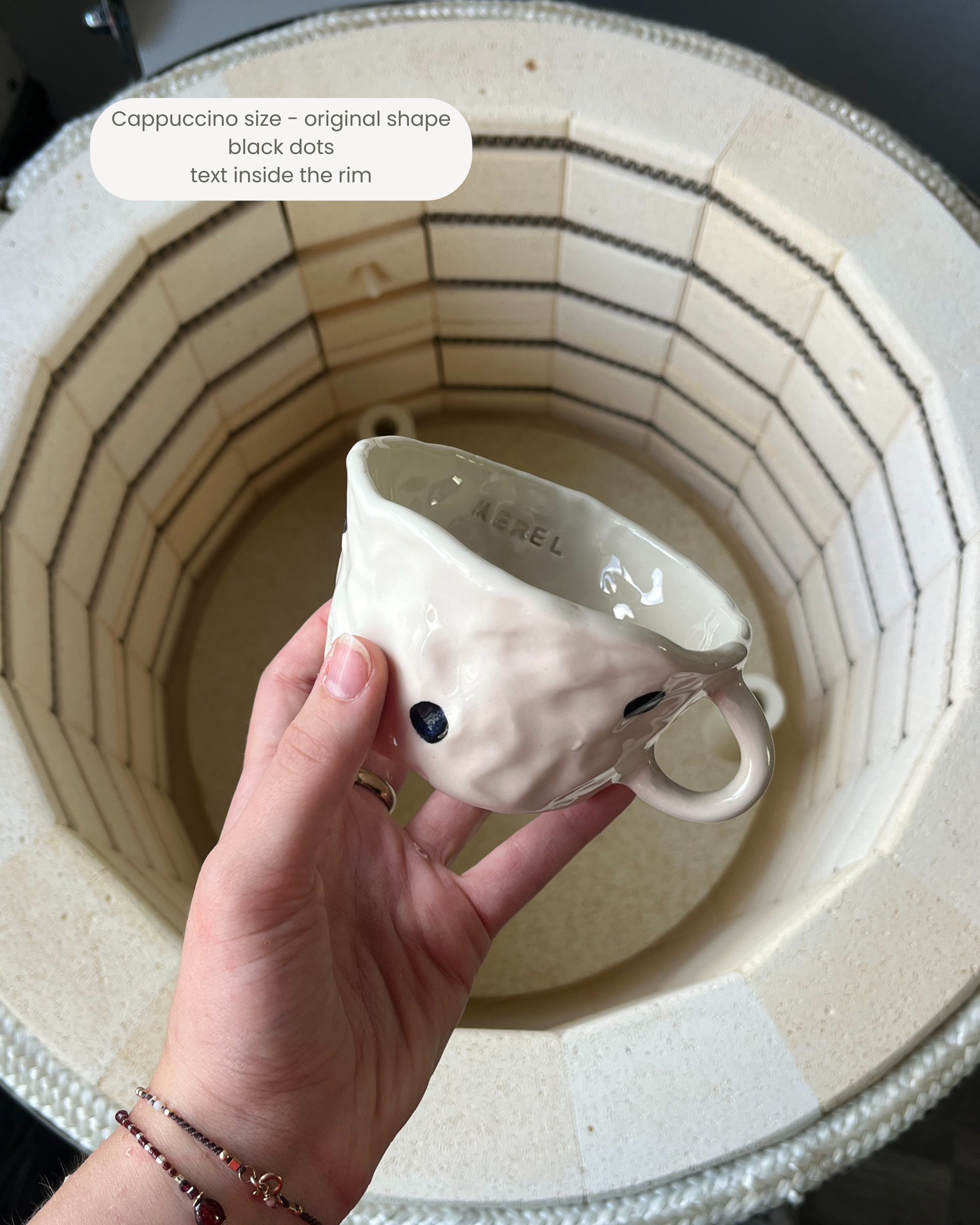 The dotty custom mug