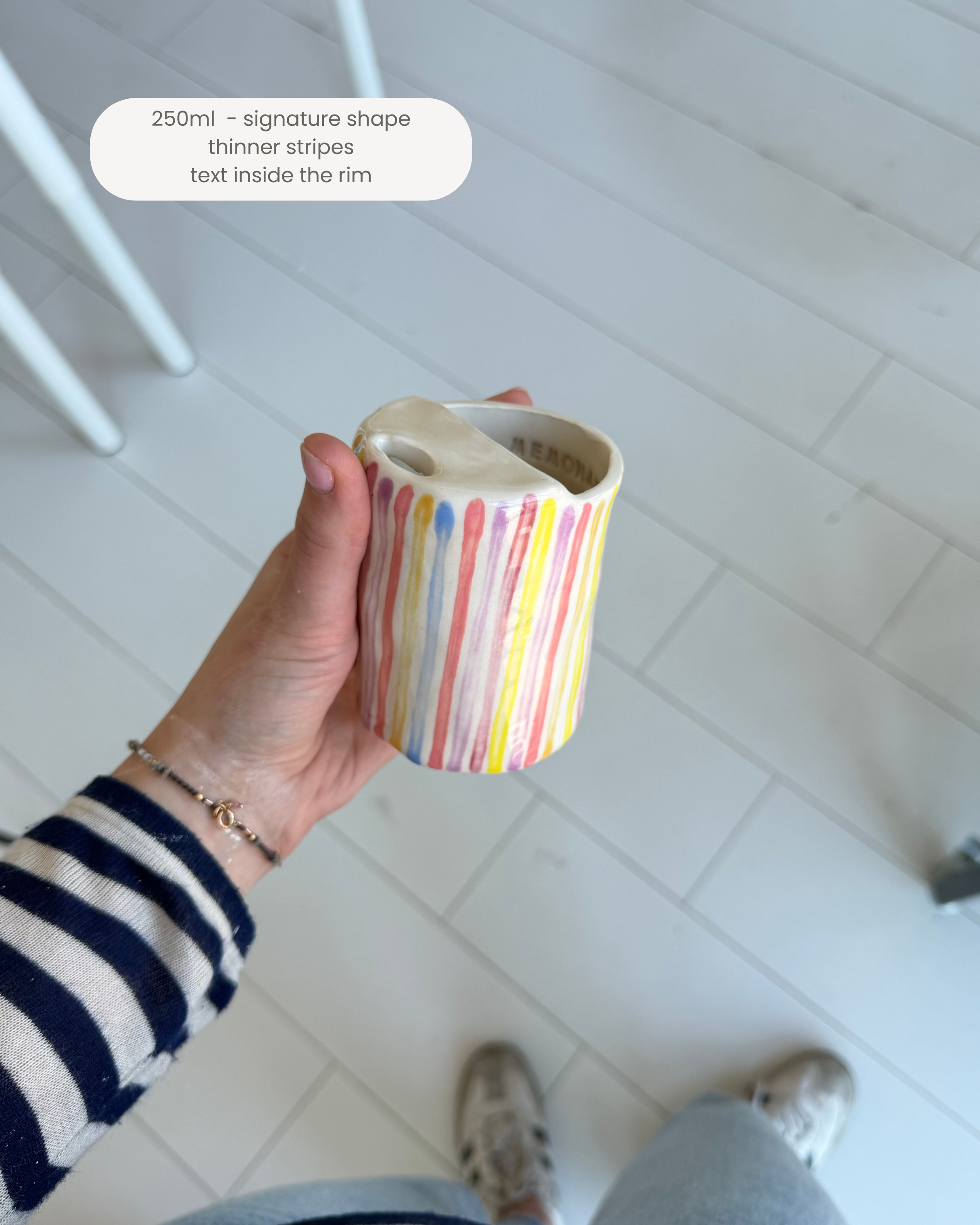 Rainbow Custom Travel Mug