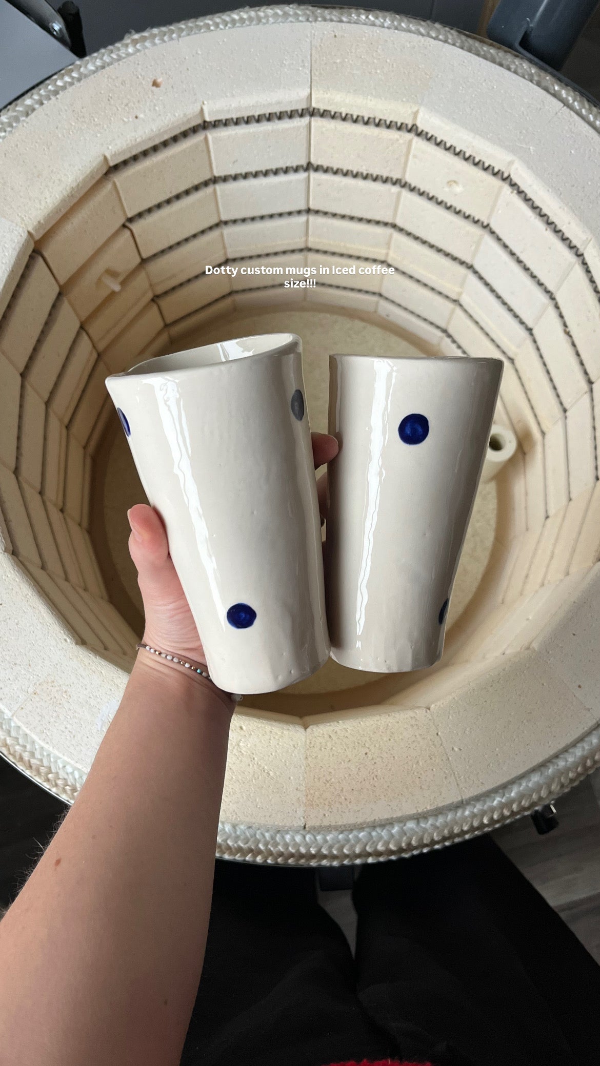 The dotty custom travel mug