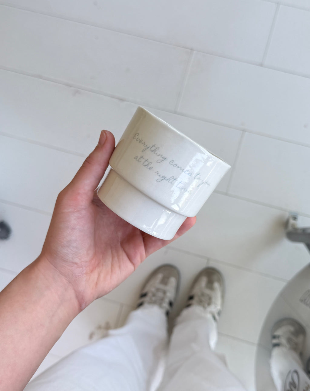 PS. I love you mug — Stackable mug