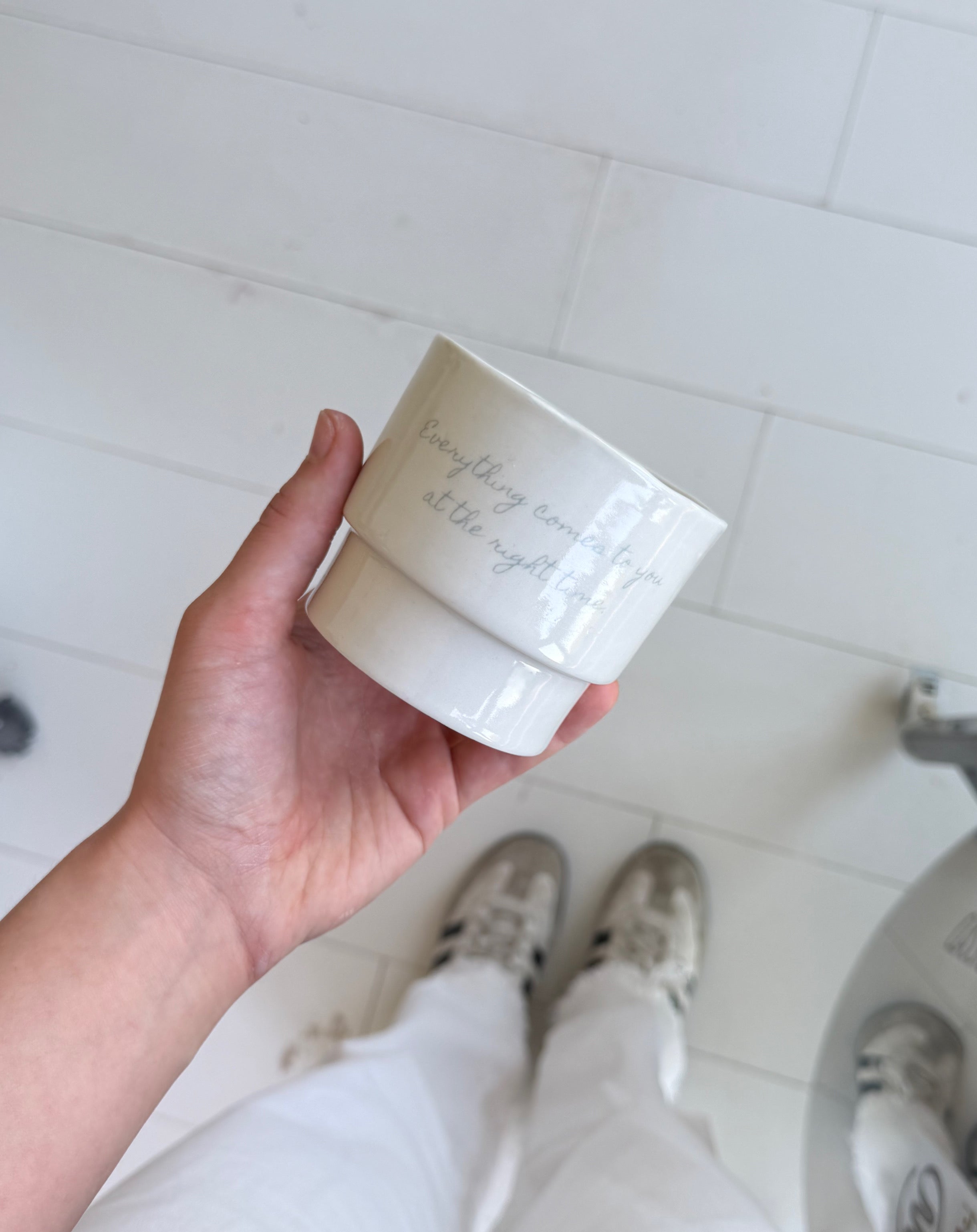 PS. I love you mug — Stackable mug