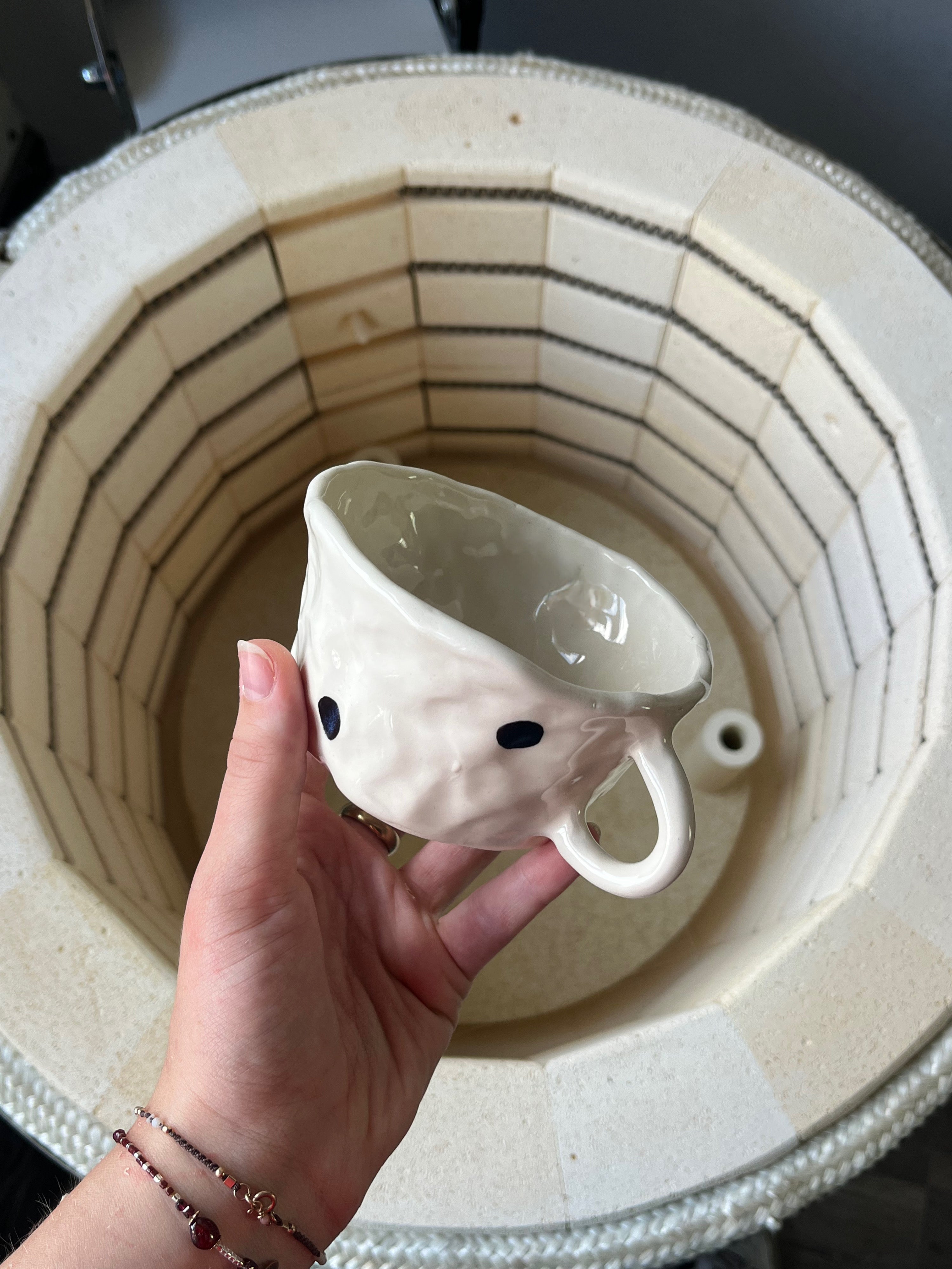 The dotty custom mug