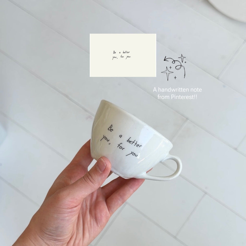 PS. I love you mug — The classic