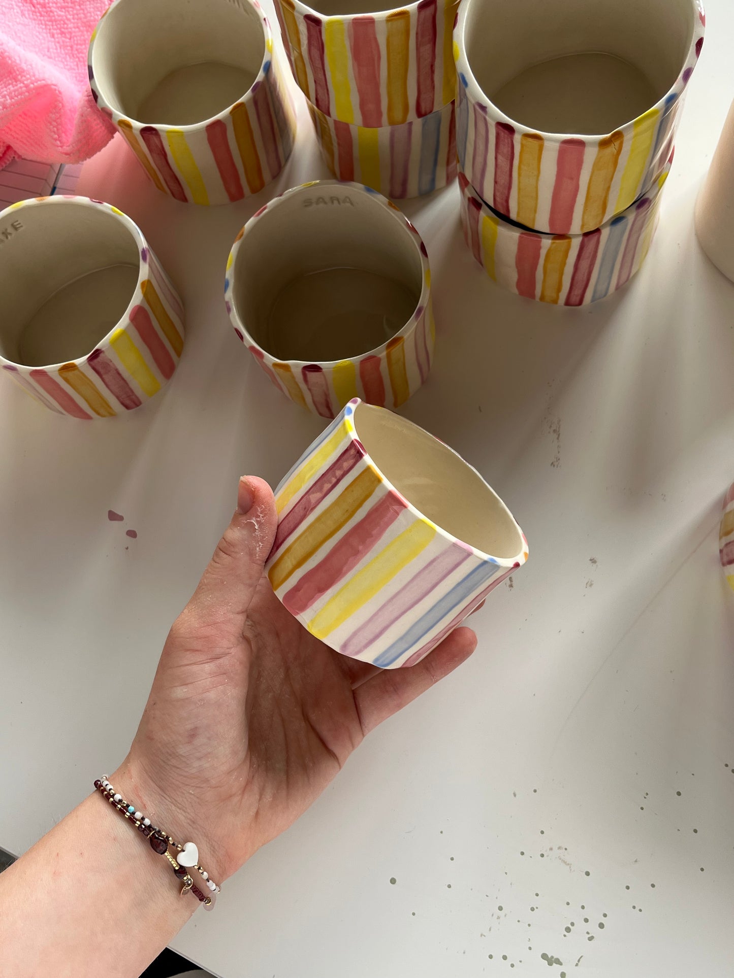 Rainbow Matcha Mug