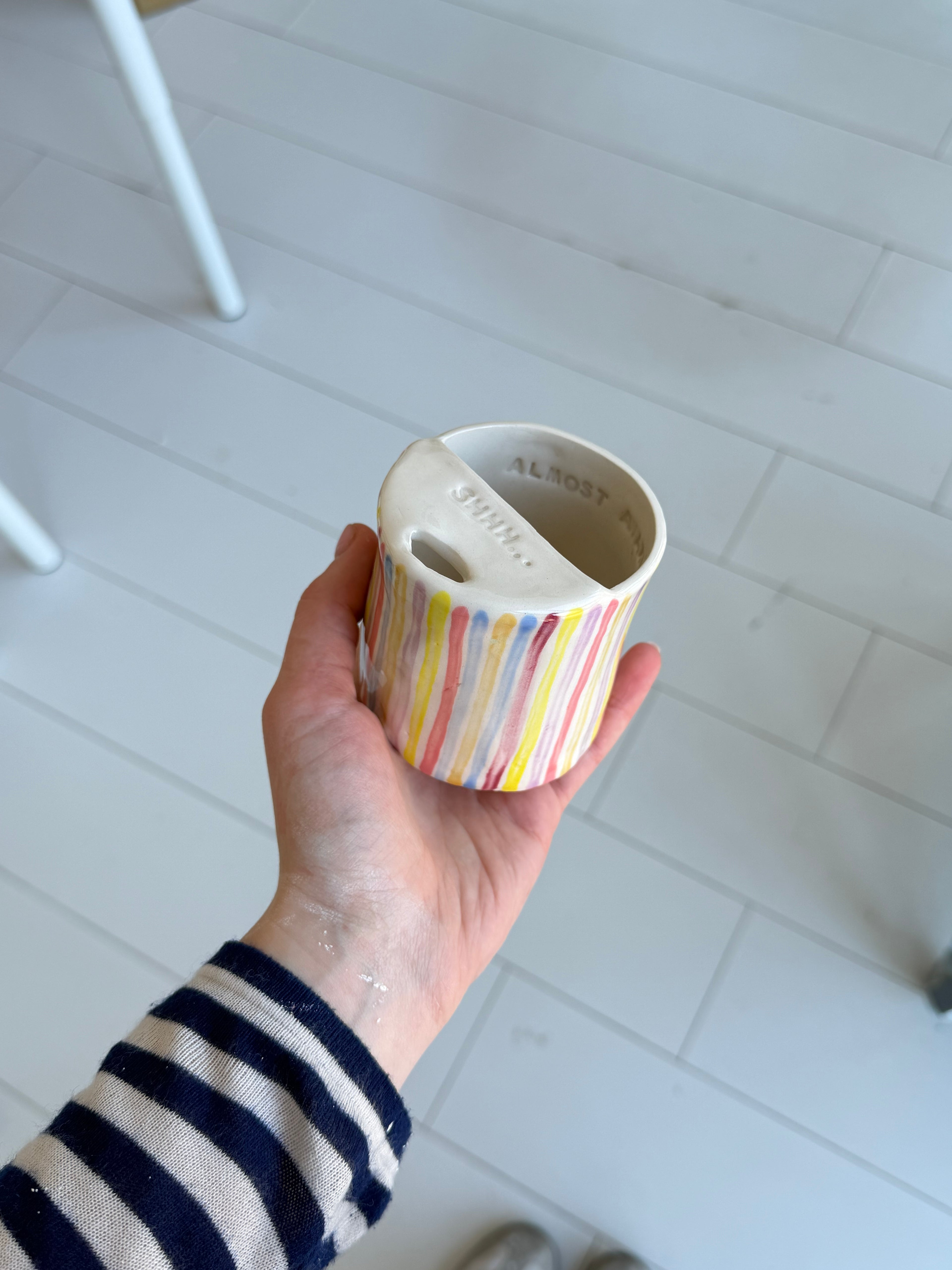 Rainbow Custom Travel Mug