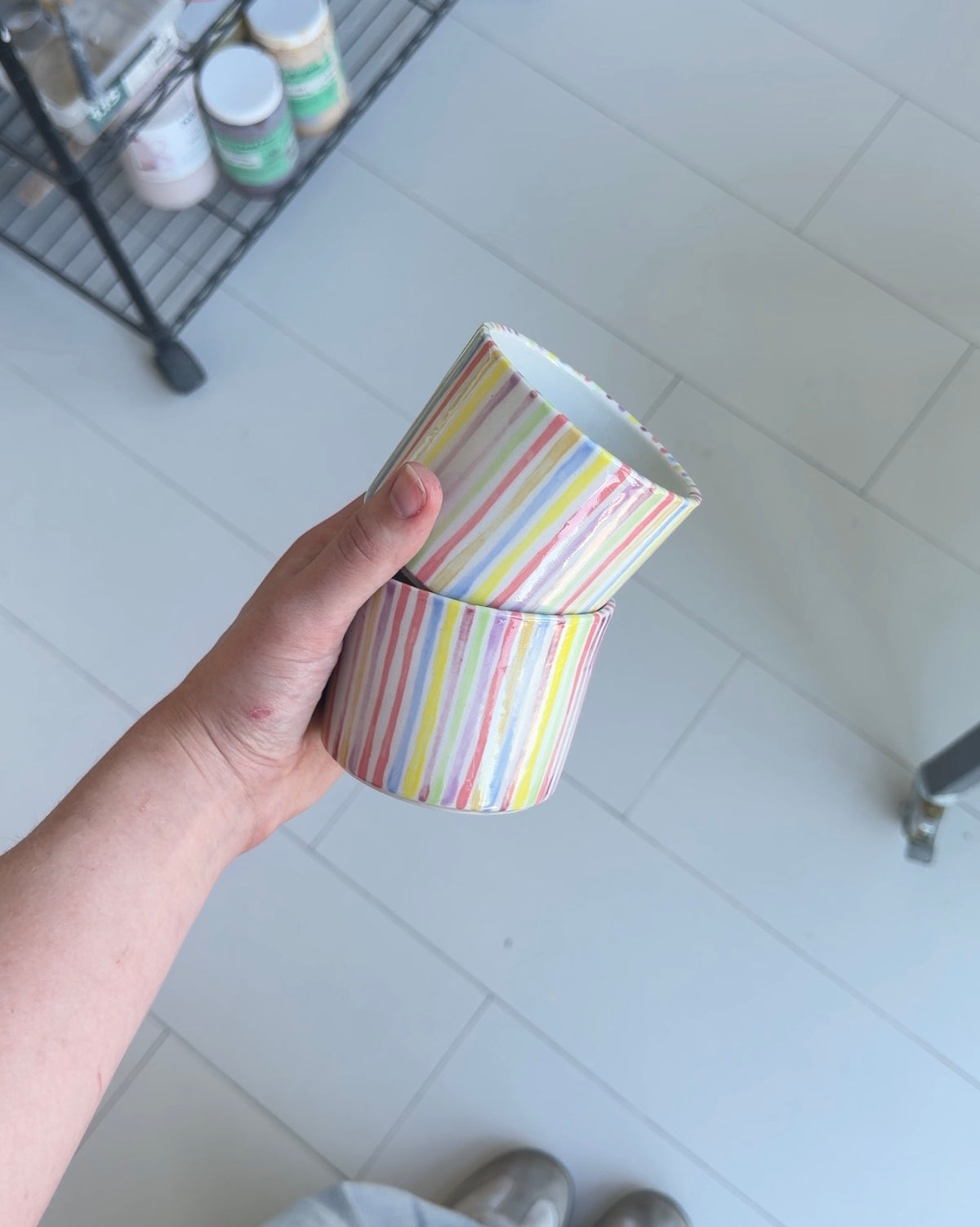 The Rainbow Matcha Mug
