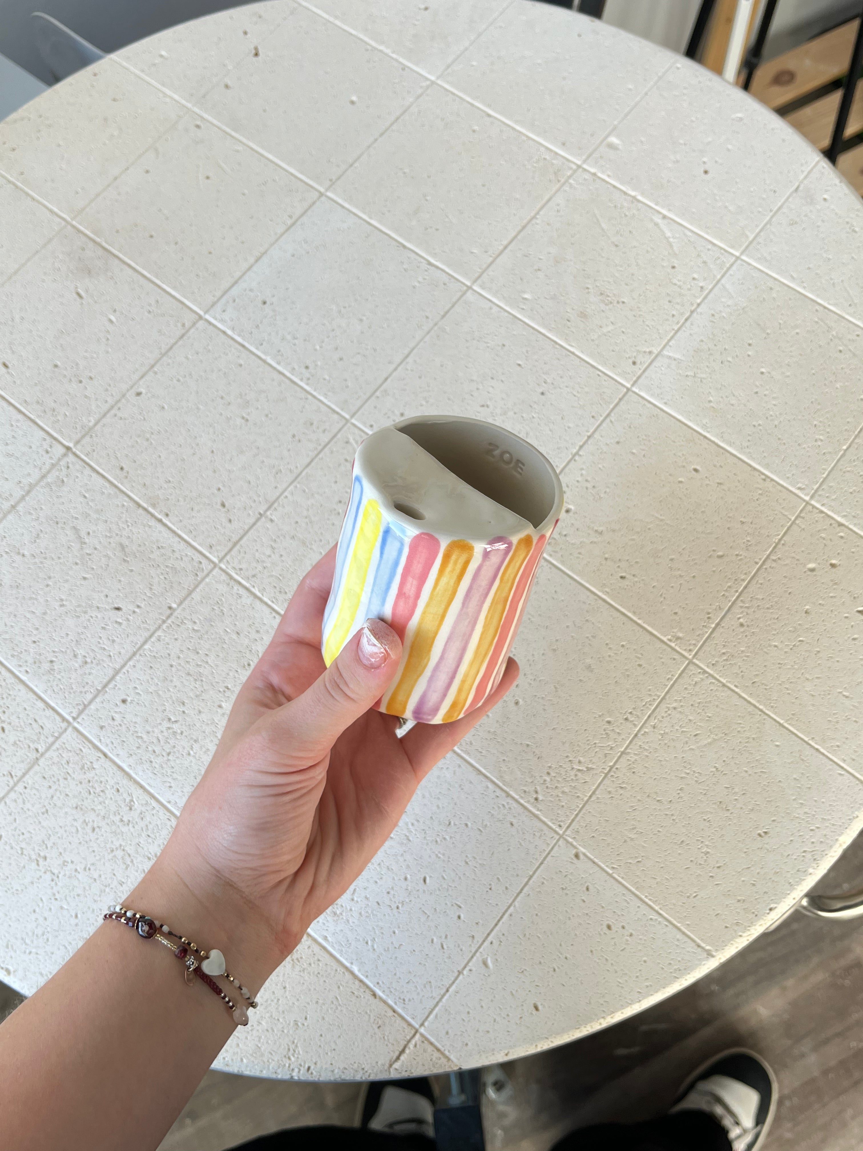 Rainbow Custom Travel Mug
