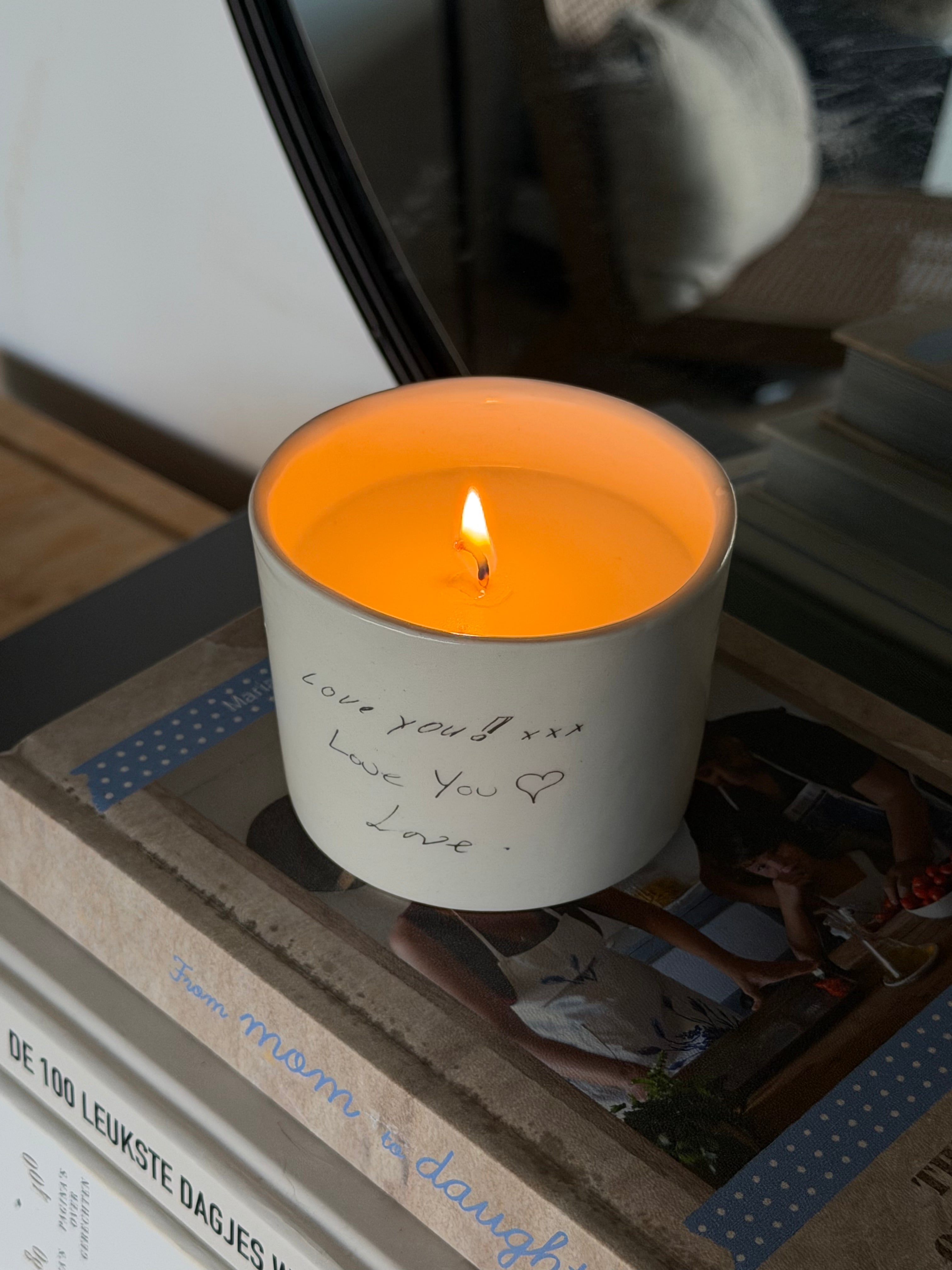 Ps. I love you scented candle