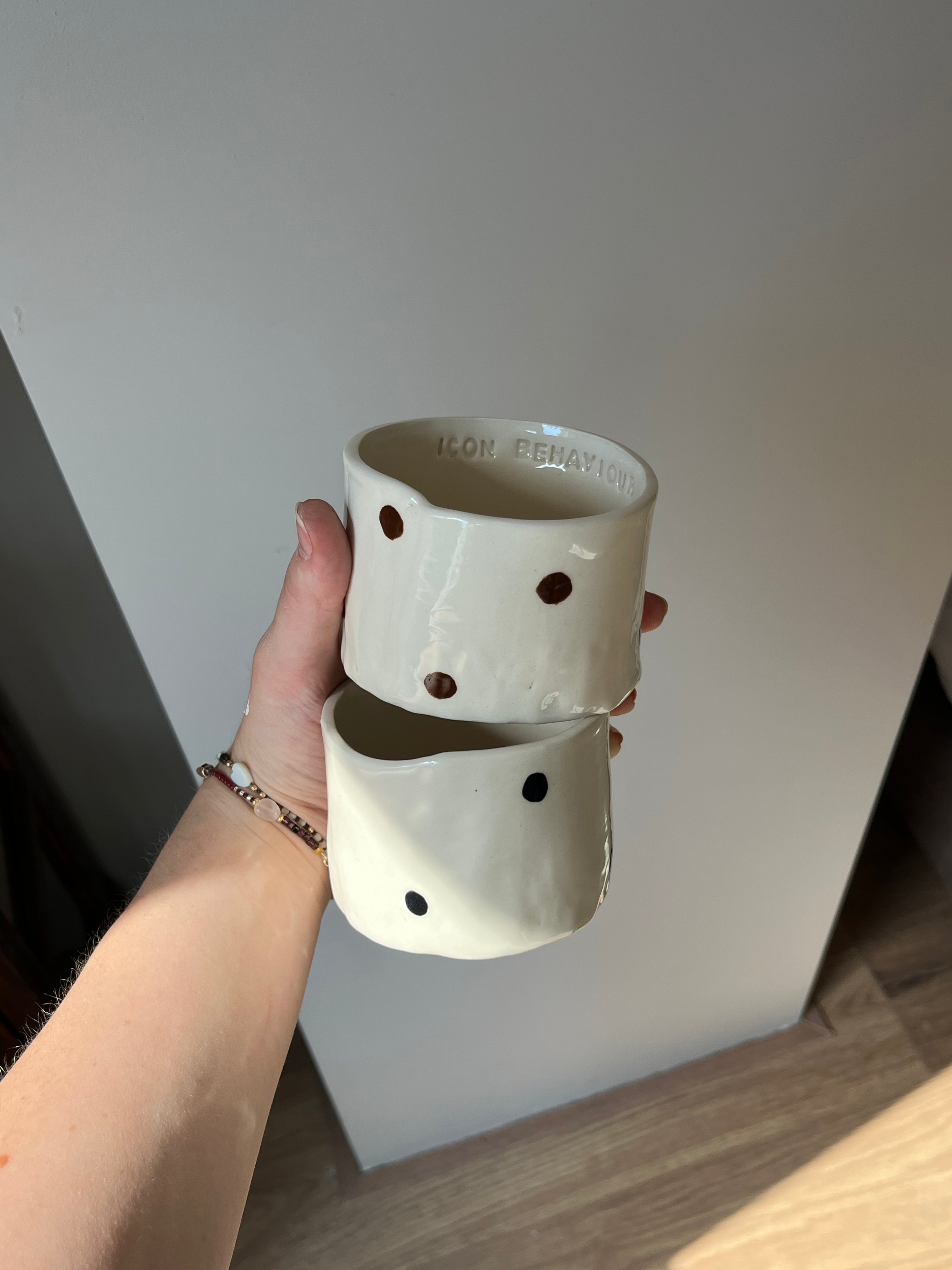 The dotty custom mug