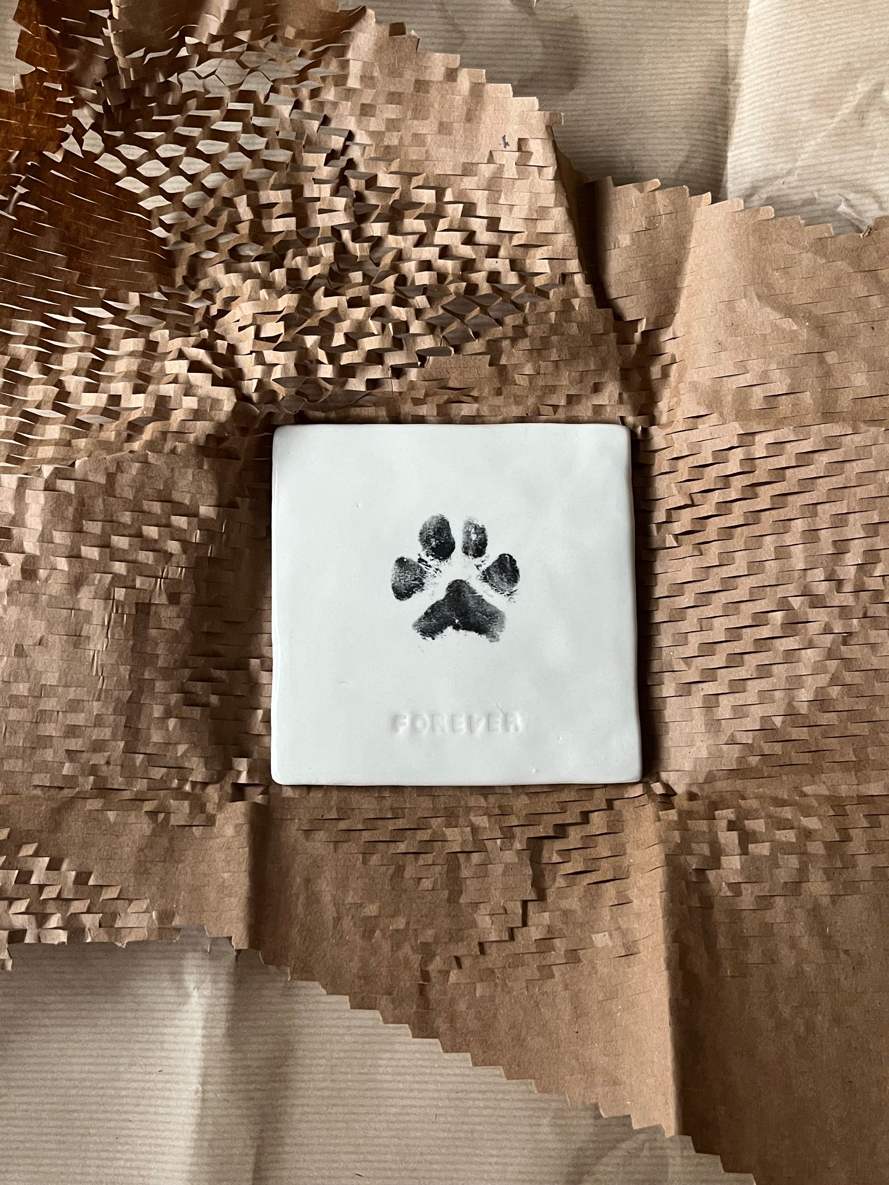 Ps. I love you paw tile