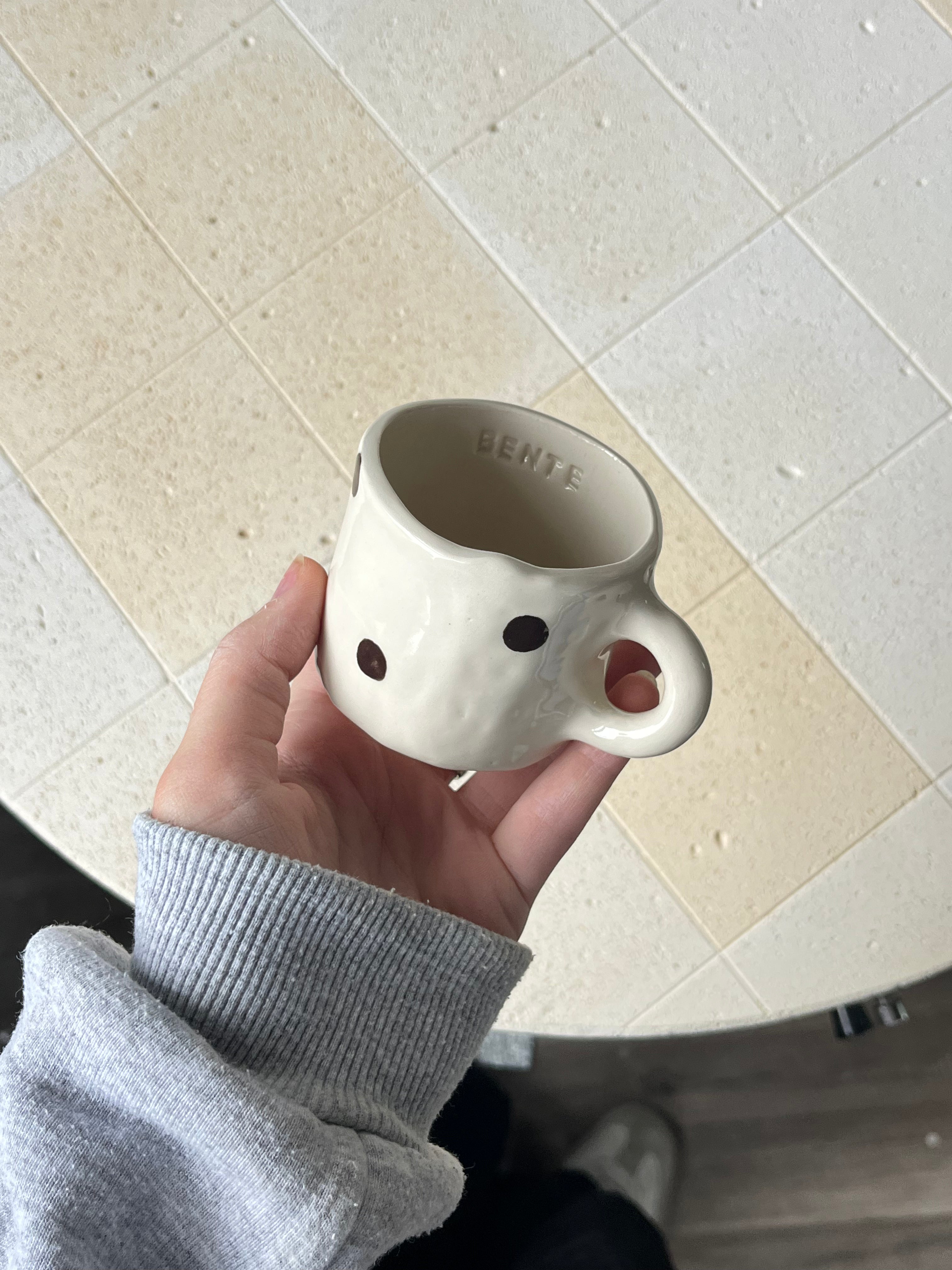 The dotty custom mug