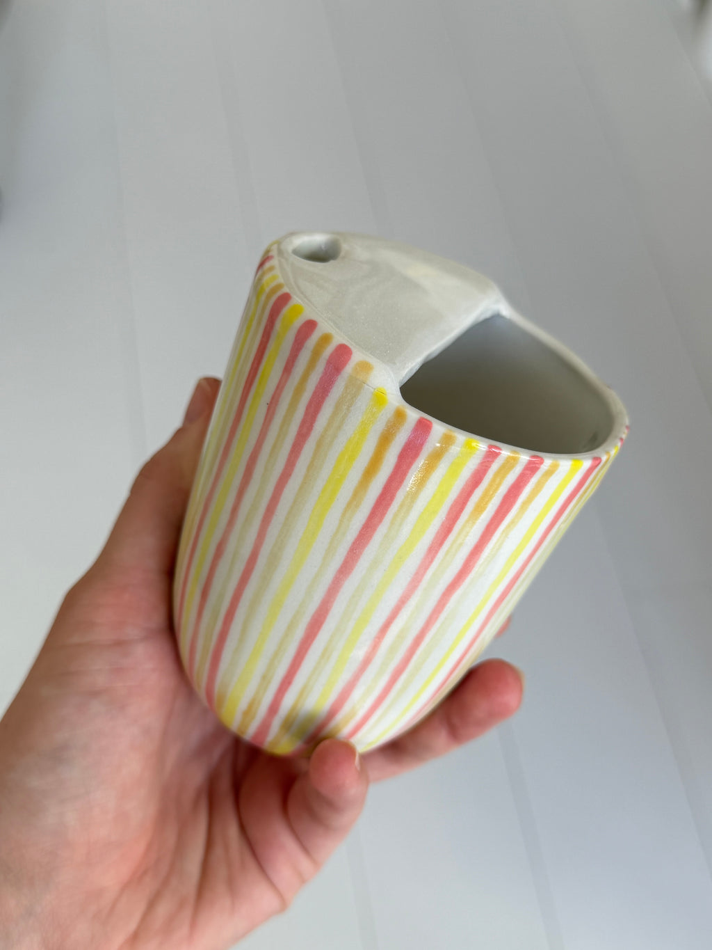 Rainbow travel mug - second sale