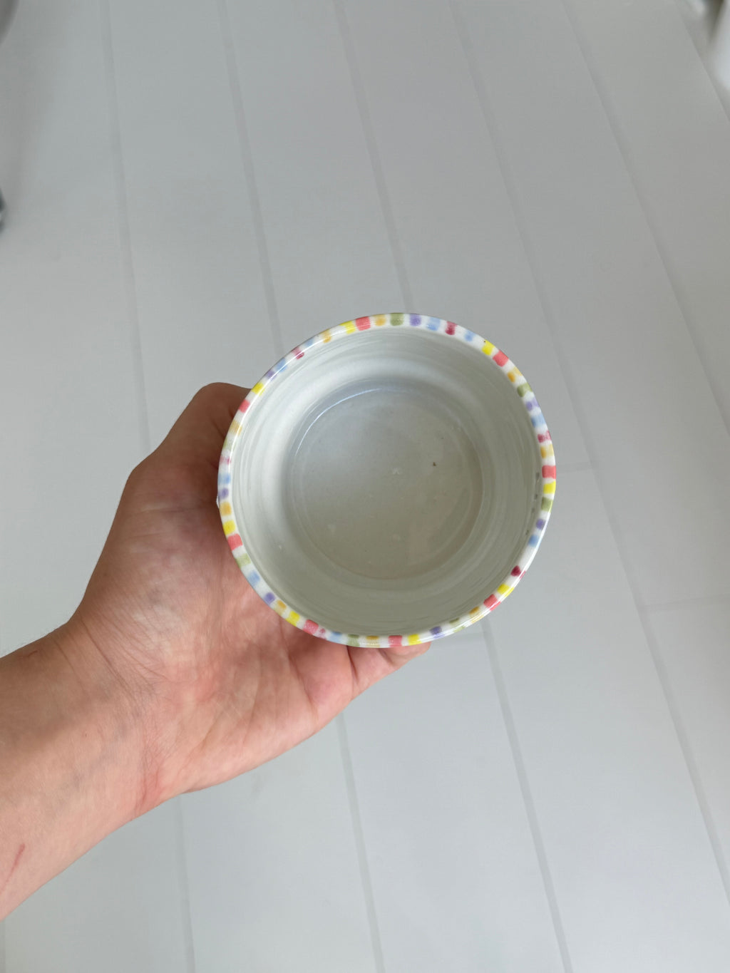 Rainbow stackable mug - second sale
