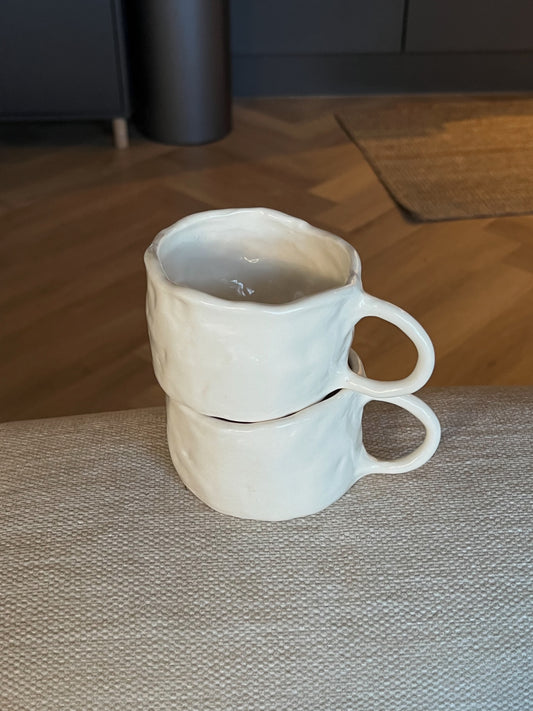 Back to basic mug white