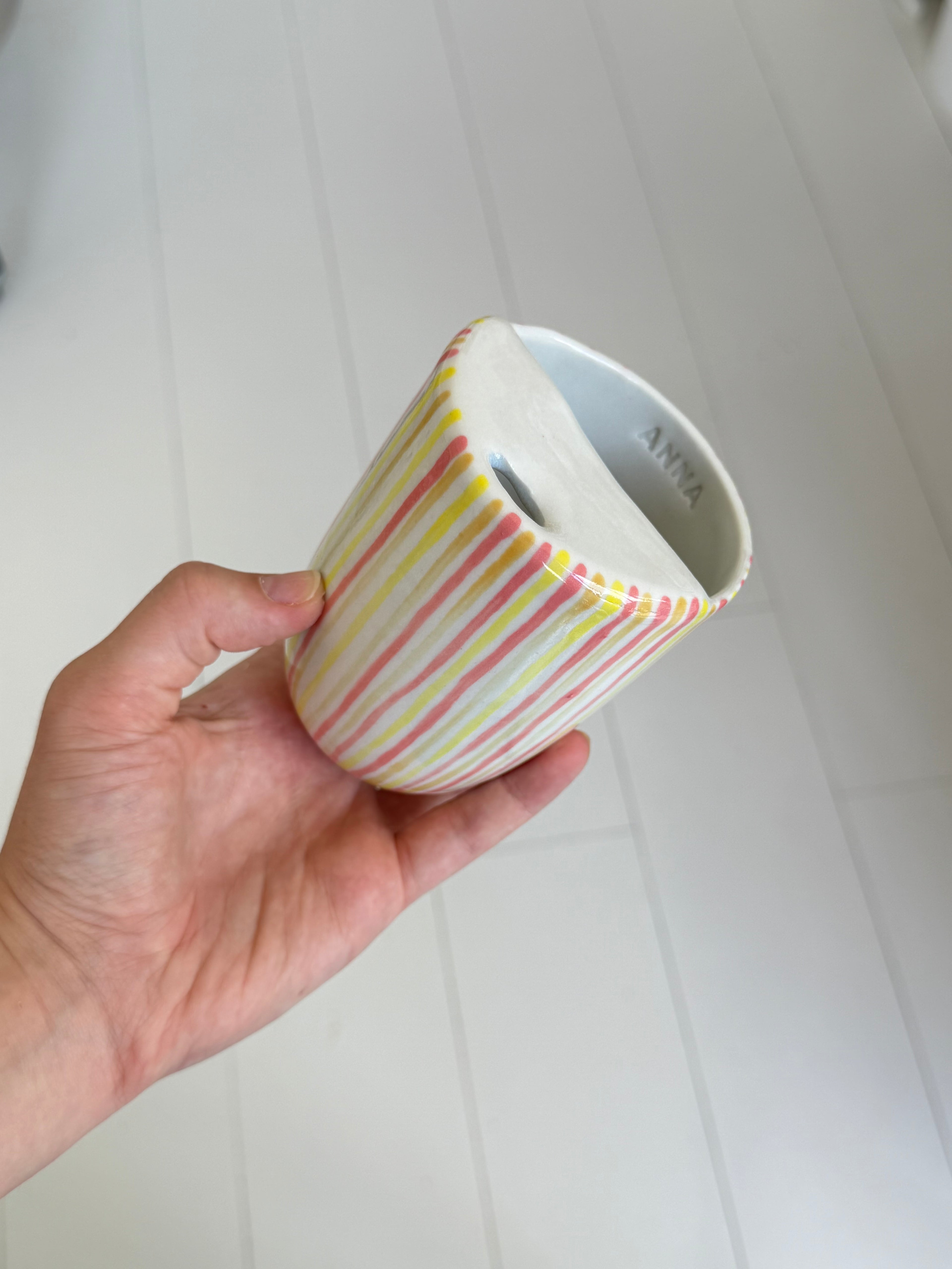 Rainbow travel mug - second sale