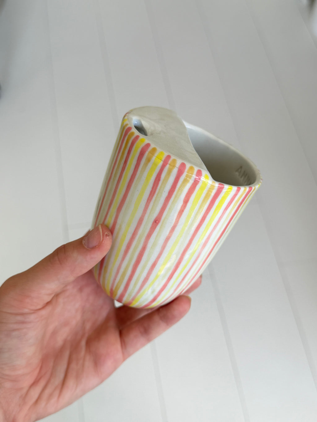 Rainbow travel mug - second sale