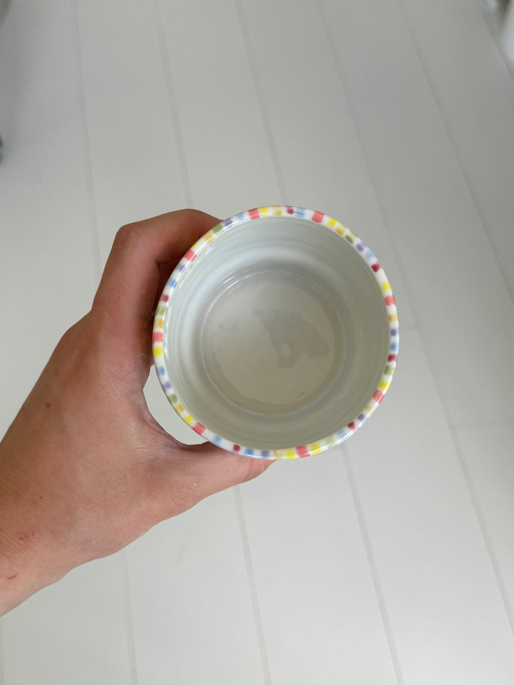 Rainbow stackable mug - second sale