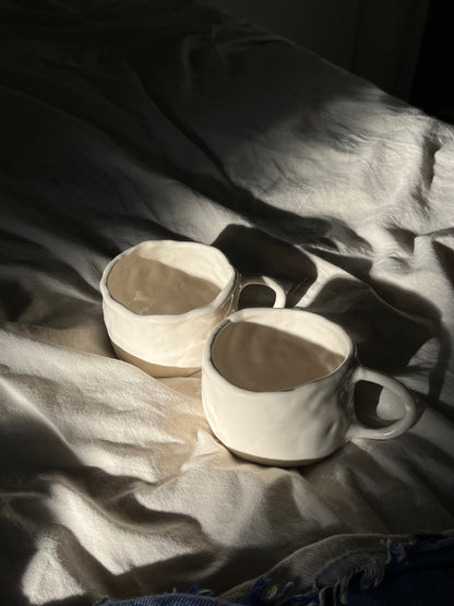 Back to basic mug white