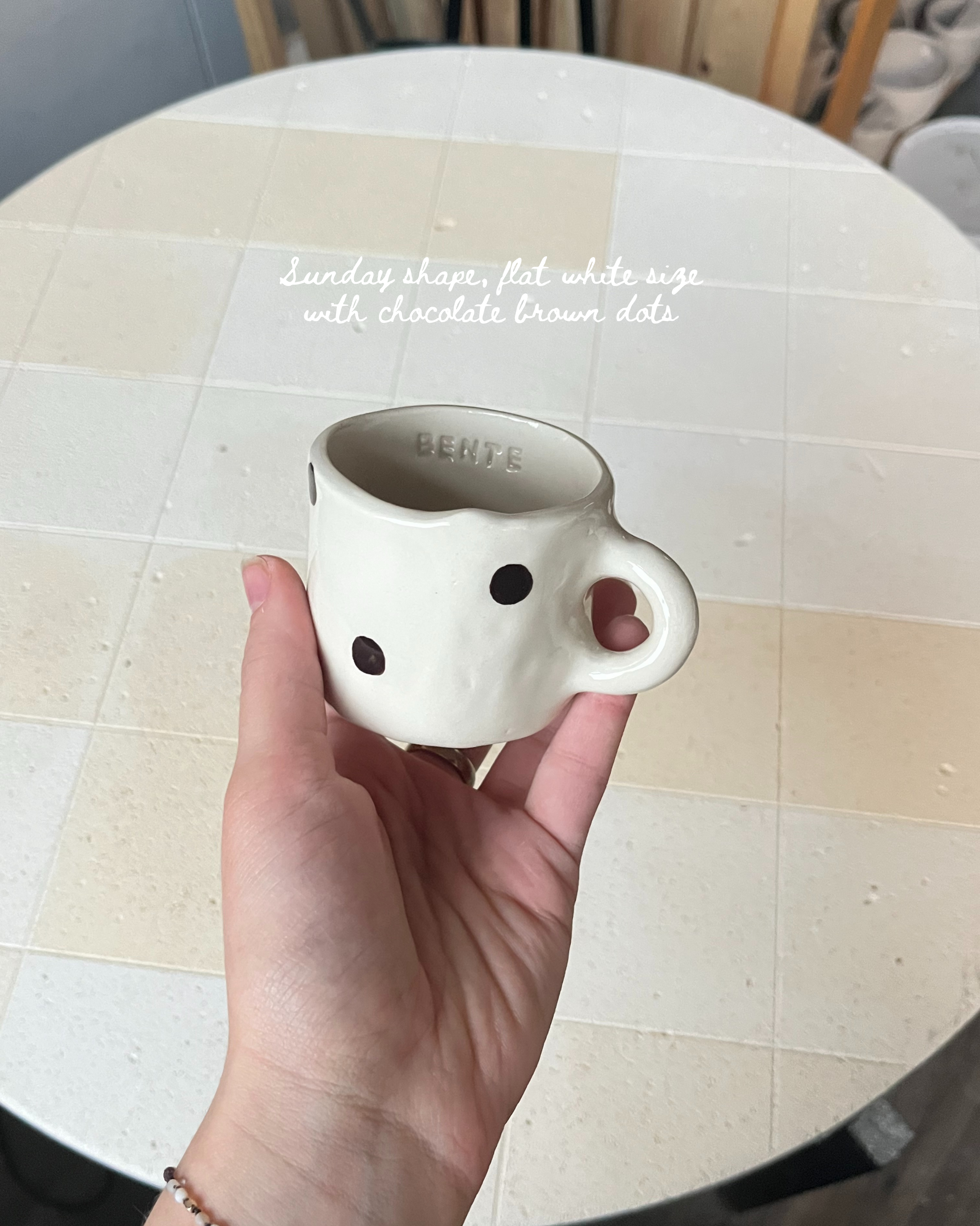 The dotty custom mug