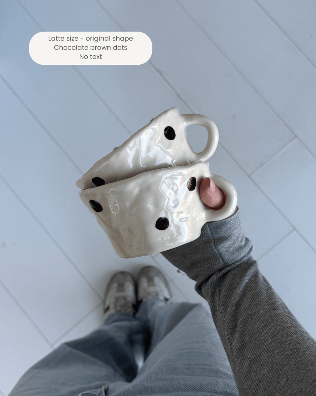 The dotty custom mug