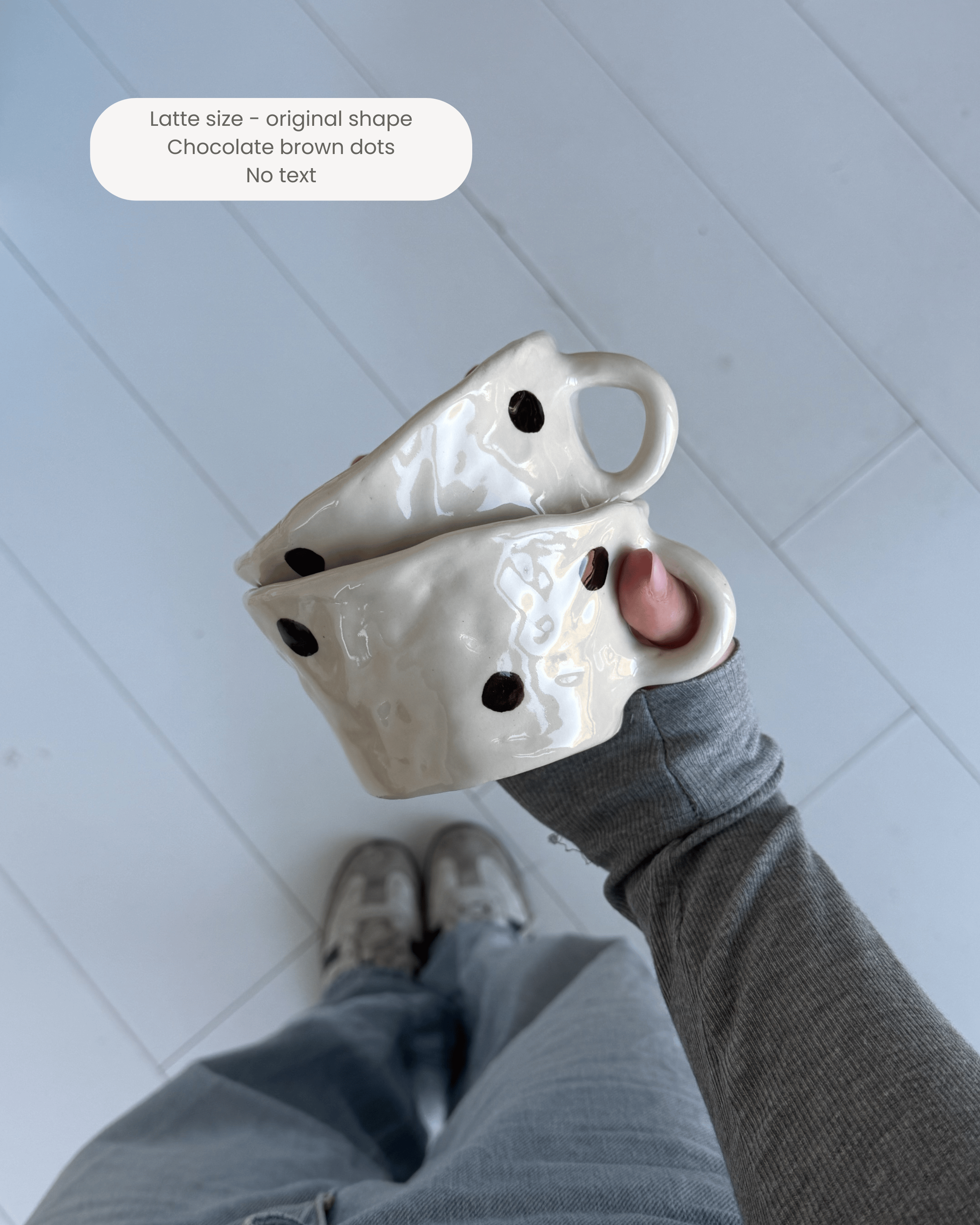 The dotty custom mug