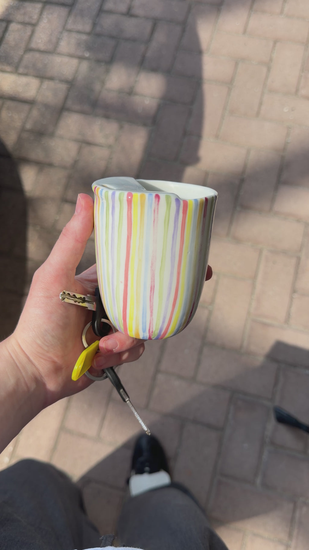 The Custom Rainbow Travel Mug