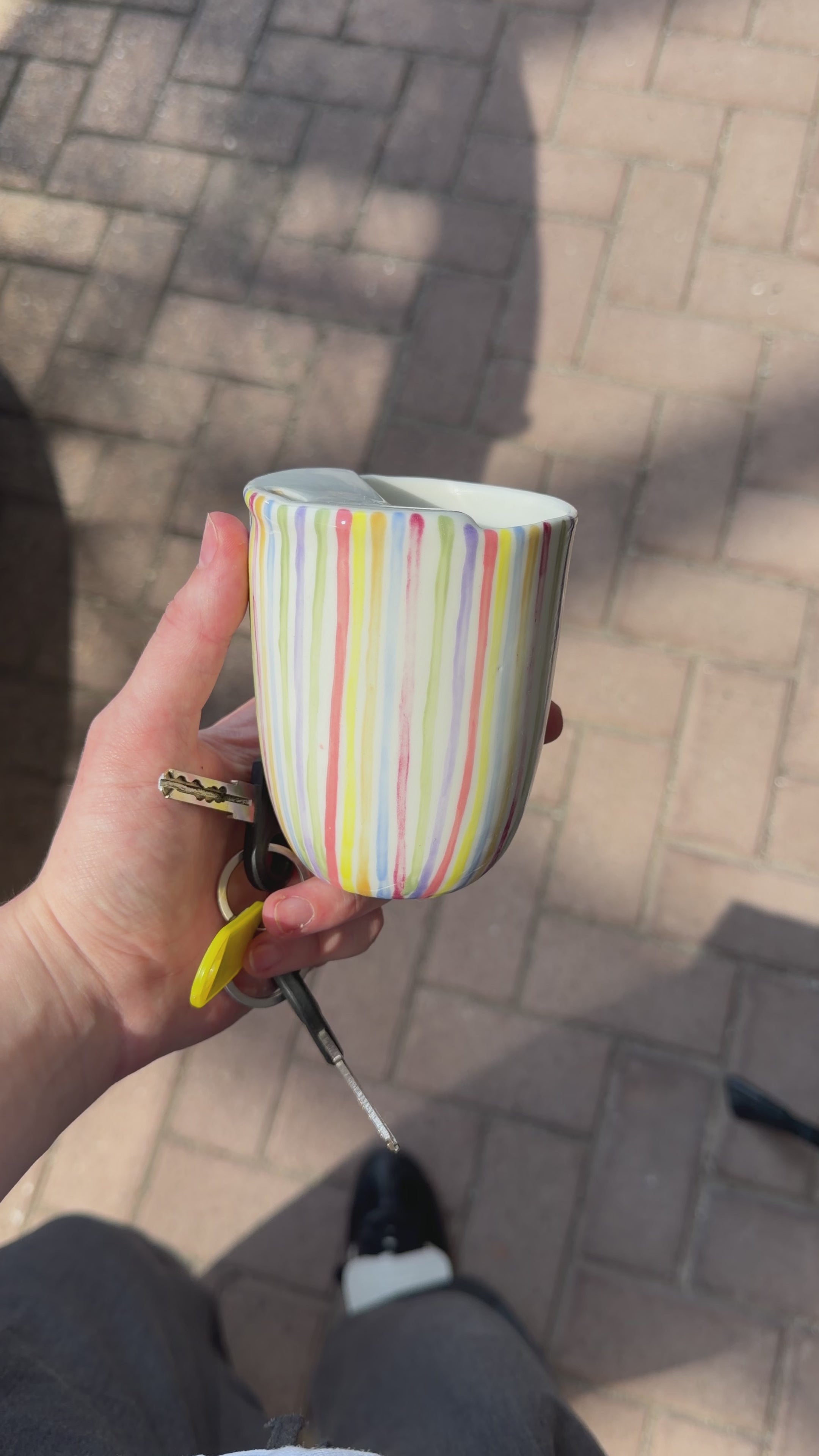 The Custom Rainbow Travel Mug